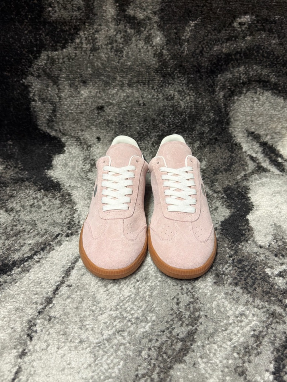 Isabel Marant Women’s Bryce Lace Sneaker White Pink Size 39 40 - Picture 2 of 6